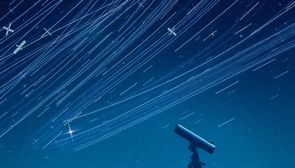 Featured image for Satellite Pollution and the Night Sky — Uncategorized