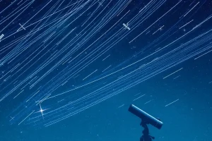 Satellite Pollution and the Night Sky
