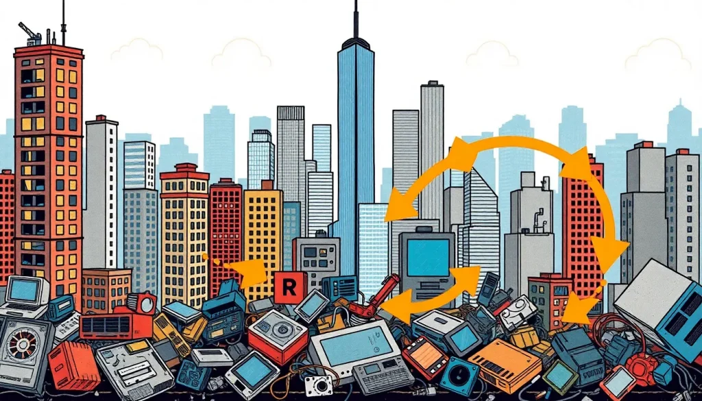 Featured image for Urban Mining: Recovering Materials From Cities — Uncategorized