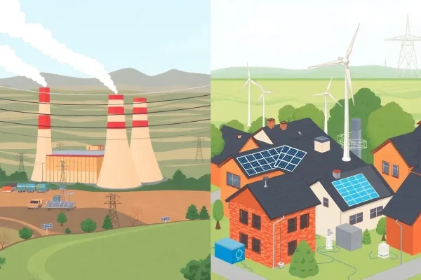 Featured image for Distributed Energy vs Centralized Energy: A Comprehensive Comparison — Uncategorized
