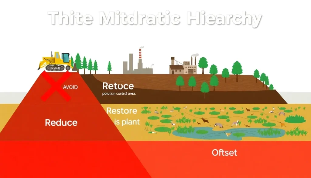 Featured image for Mitigation Hierarchy: Avoid, Reduce, Restore, Offset – A Critical Analysis — Uncategorized
