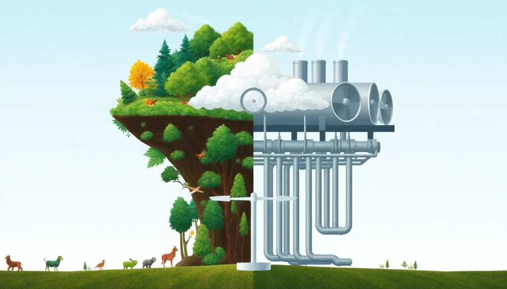 Featured image for Nature-Based vs Technological Carbon Removal: A Comparative Analysis — Uncategorized