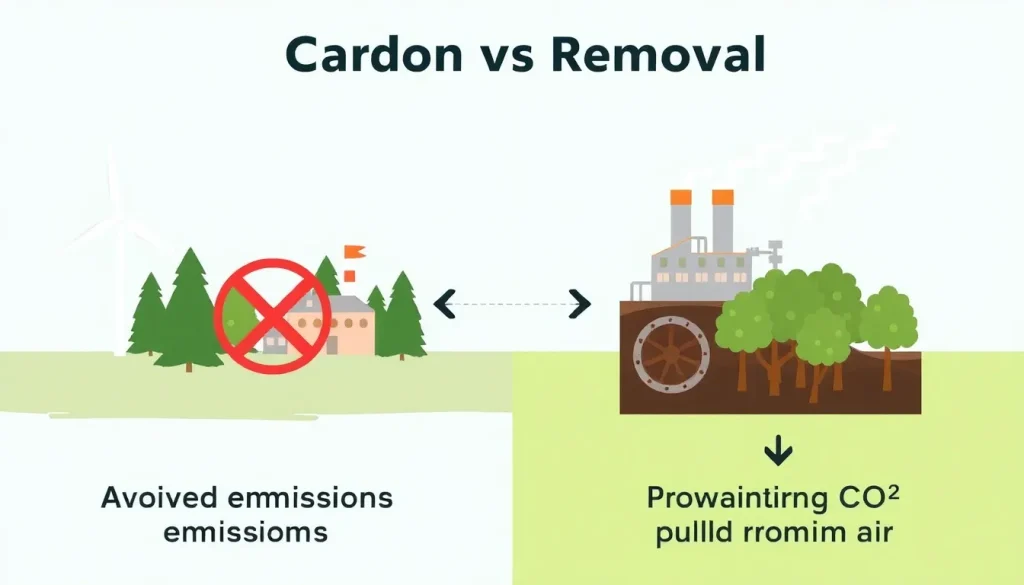 Featured image for Avoidance Credits vs Removal Credits: A Comparative Analysis of Carbon Market Instruments — Uncategorized