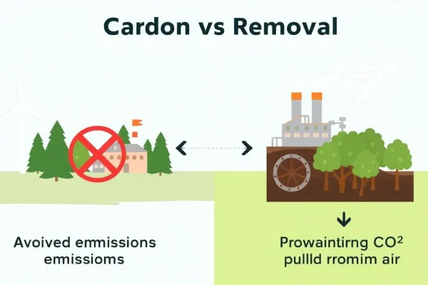 Featured image for Avoidance Credits vs Removal Credits: A Comparative Analysis of Carbon Market Instruments — Uncategorized