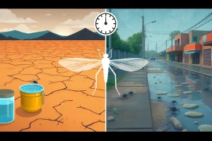 How Changing Rainfall Affects Mosquito-Borne Diseases