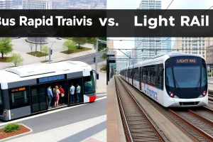 Bus Rapid Transit vs Light Rail: A Comparative Analysis of Urban Mass Transit Solutions