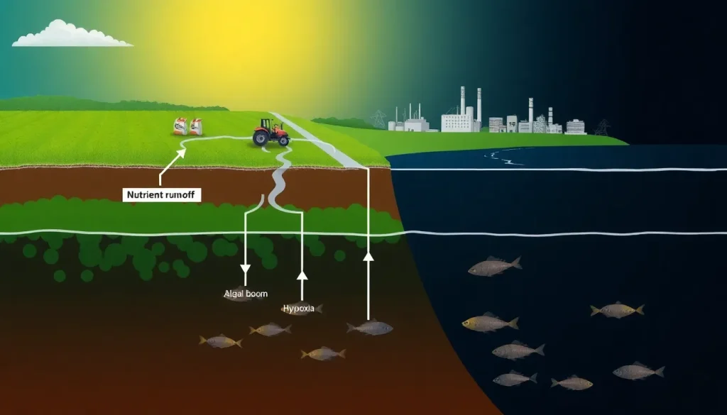 Featured image for Why Fertilizer Runoff Causes Dead Zones — Uncategorized