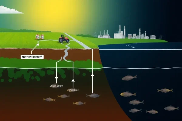 Featured image for Why Fertilizer Runoff Causes Dead Zones — Uncategorized