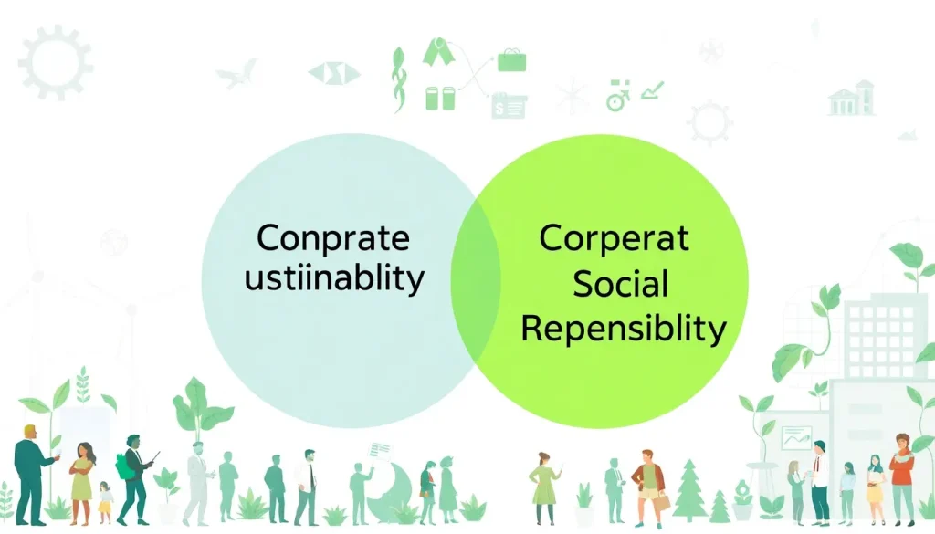 Featured image for Corporate Sustainability vs Corporate Social Responsibility: Understanding the Key Differences — Uncategorized