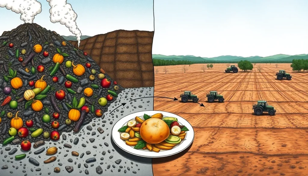 Featured image for How Food Waste Affects Climate and Land Use — Uncategorized