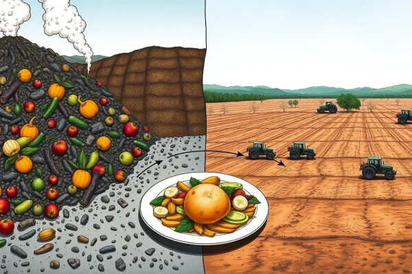 Featured image for How Food Waste Affects Climate and Land Use — Uncategorized