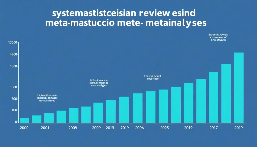 Featured image for Systematic Review vs Meta-Analysis: Publication Trends and Current Figures — Uncategorized