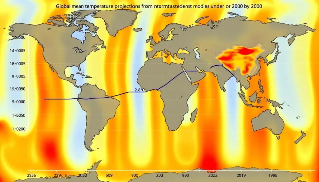 Featured image for Projected Global Warming by 2100 Under Current Policies: Insights from Integrated Assessment Models — Uncategorized