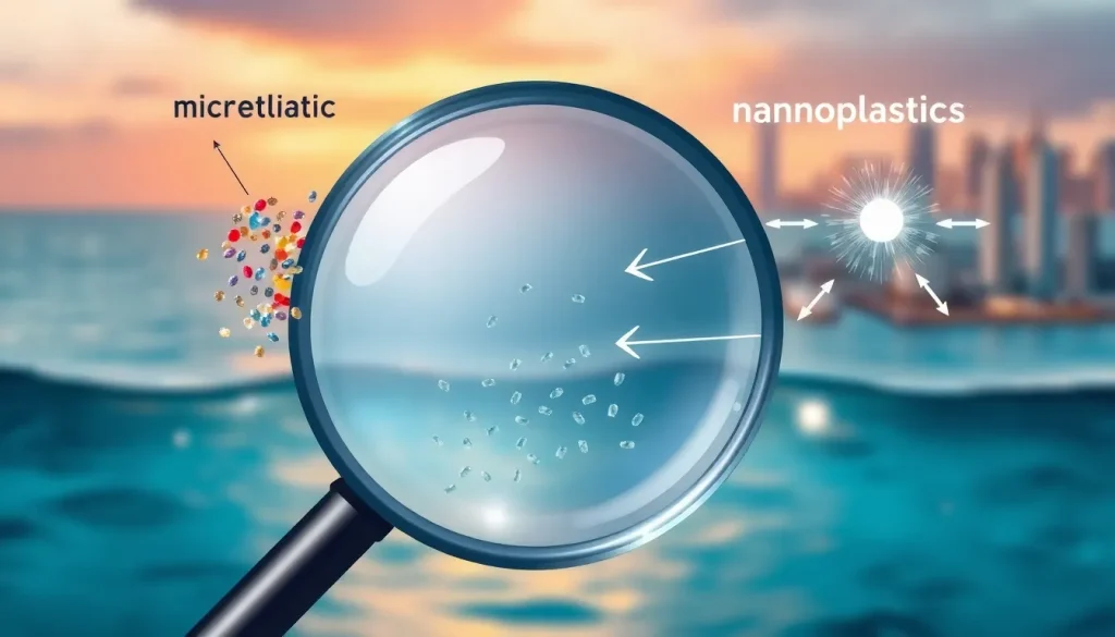 Featured image for Microplastics vs Nanoplastics: Key Differences and Why They Matter — Uncategorized