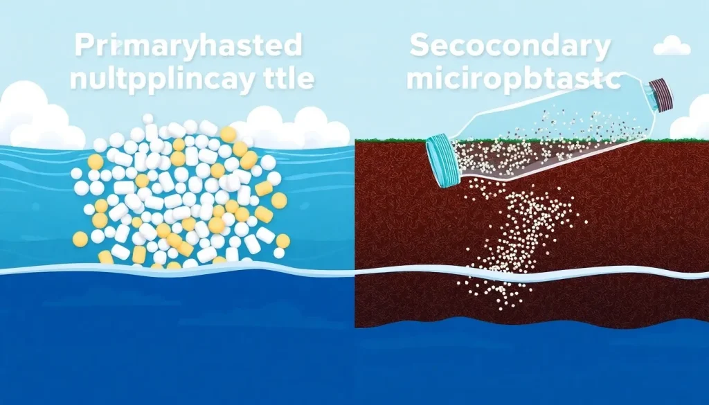 Featured image for Primary vs Secondary Microplastics: Definitions, Sources, and Environmental Impact — Uncategorized