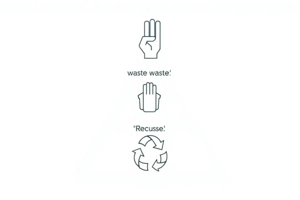Featured image for Recycling vs Reuse vs Waste Prevention: Understanding the Waste Management Hierarchy — Uncategorized