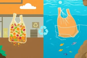 Does Biodegradable Plastic Solve Plastic Pollution?