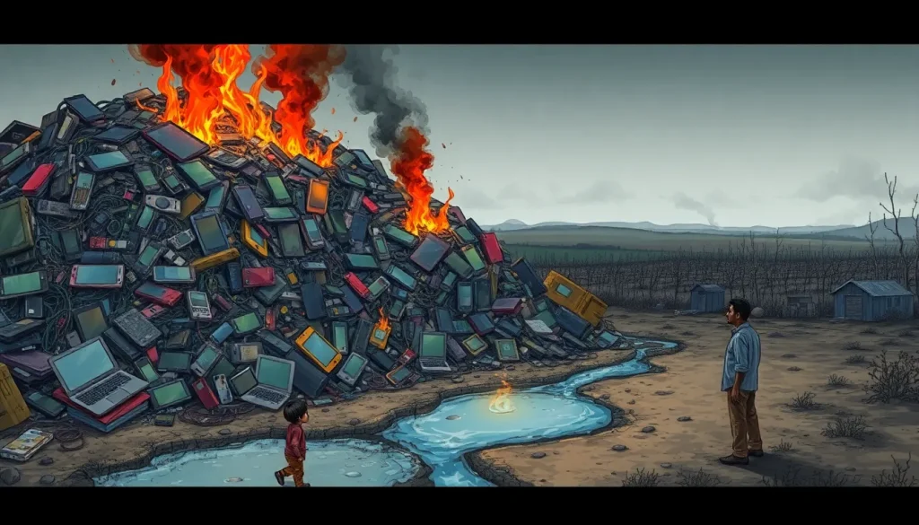 Featured image for How E-Waste Affects People and Ecosystems — Uncategorized