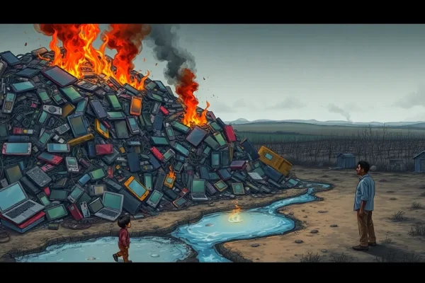 Featured image for How E-Waste Affects People and Ecosystems — Uncategorized