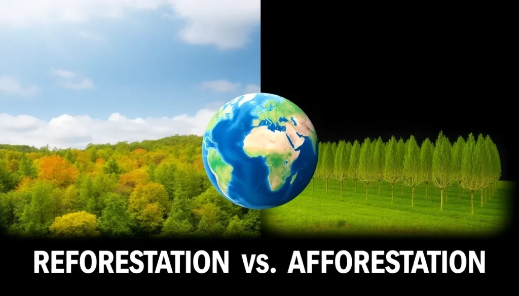 Featured image for Reforestation vs Afforestation: A Comparative Analysis of Nature-Based Climate Solutions — Uncategorized
