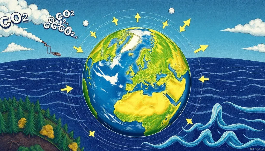 Featured image for Why Carbon Dioxide Accumulates in the Atmosphere — Uncategorized