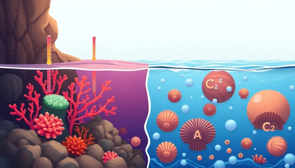 Featured image for Ocean Acidification vs Ocean Warming: Key Differences and Combined Impacts — Uncategorized