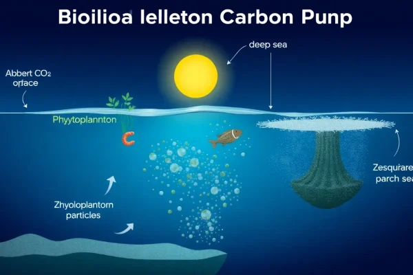 Featured image for What Is the Biological Carbon Pump? A Deep Dive into the Ocean's Carbon Cycle — Uncategorized
