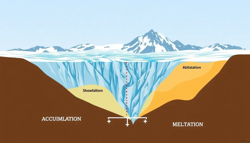 Featured image for Glacier Mass Balance Explained: How It Works, Why It Matters, and Key Facts — Uncategorized