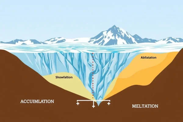 Featured image for Glacier Mass Balance Explained: How It Works, Why It Matters, and Key Facts — Uncategorized