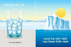 Why Arctic Sea Ice Loss Does Not Directly Raise Sea Level