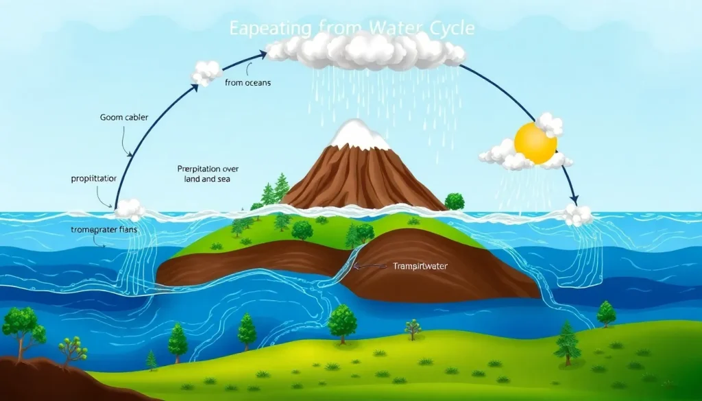 Featured image for The Global Water Cycle Explained — Uncategorized
