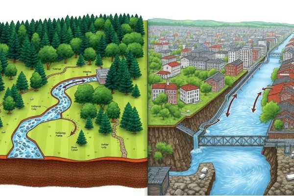 Featured image for How Urbanization Changes the Water Cycle — Uncategorized