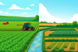 Conventional vs Organic Agriculture: Environmental Trade-Offs