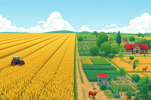 Featured image for Monoculture vs Polyculture: A Comprehensive Comparison — Uncategorized