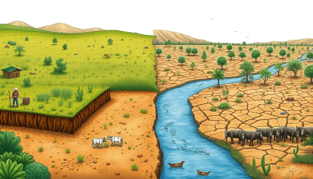 Featured image for Land Degradation vs Desertification: Key Differences and Connections — Uncategorized