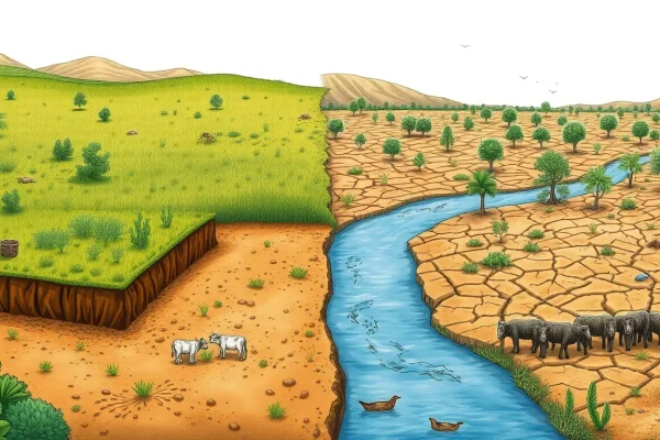 Featured image for Land Degradation vs Desertification: Key Differences and Connections — Uncategorized