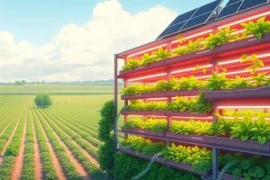 Vertical Farming: Energy, Land and Water Trade-Offs