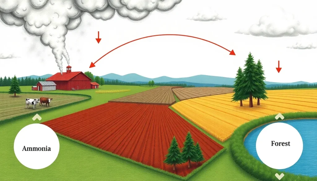 Featured image for Ammonia Pollution From Agriculture: Sources, Impacts, and Solutions — Uncategorized