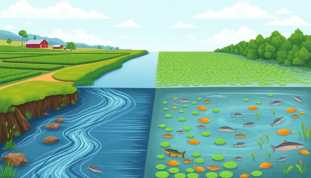 Featured image for What Is Nutrient Loading? Causes, Impacts, and Solutions — Uncategorized