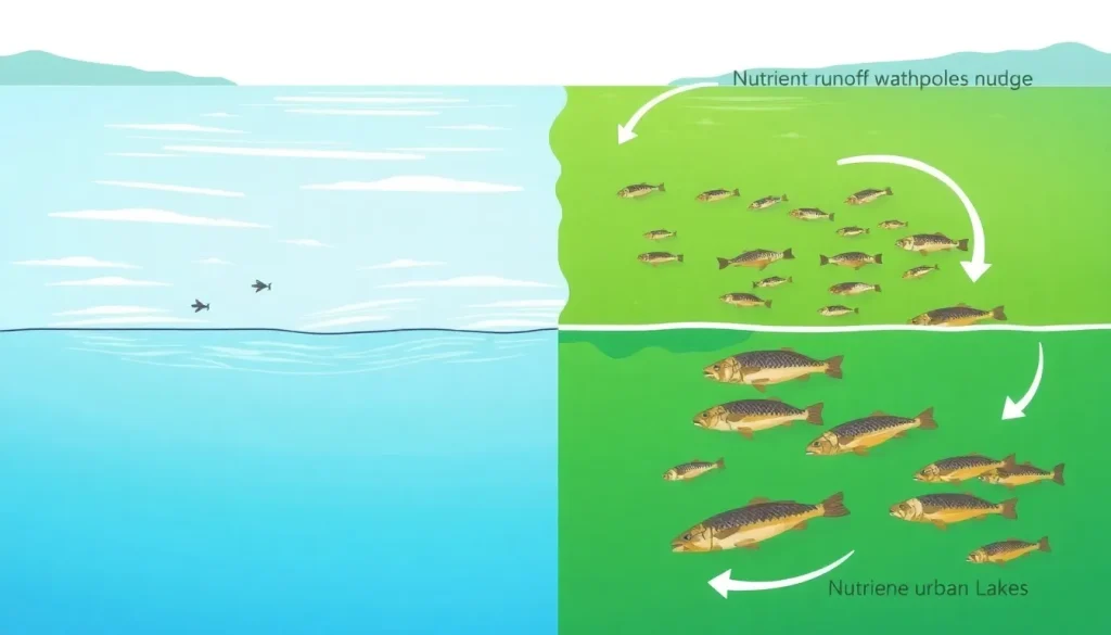Featured image for Eutrophication vs Harmful Algal Bloom: Key Differences and Connections — Uncategorized