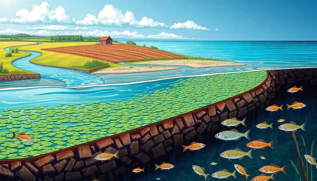 Featured image for How Nutrient Pollution Creates Coastal Dead Zones — Uncategorized