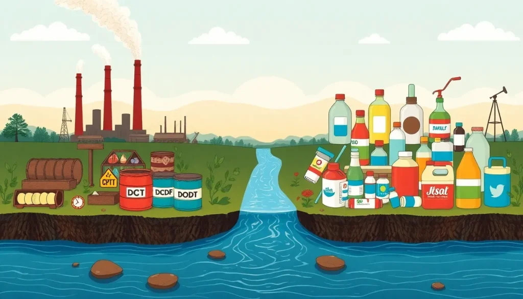 Featured image for Legacy Pollutants vs Emerging Contaminants: A Comprehensive Comparison — Uncategorized