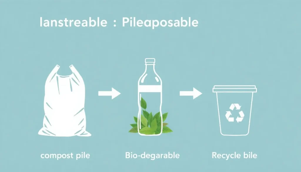 Featured image for Compostable vs Biodegradable vs Bio-Based Plastics: Understanding the Differences — Uncategorized